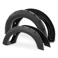 4 Pcs Front & Rear Pocket Style Textured Fender Flares for 2008 Lincoln Mark LT