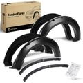 Front & Rear Pocket Shiny Fender Flares for 2022 Ford F-150