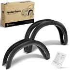 4 Pcs Front & Rear Factory Style Fender Flare for Dodge Ram 1500 2500 3500 09-18