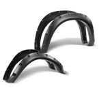 4 Pcs Front & Rear Pocket Style Shiny Fender Flare for Dodge Ram 2500 3500 11-17