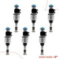 6 Pcs Fuel Injector for 2010 GMC Terrain 3.0L V6