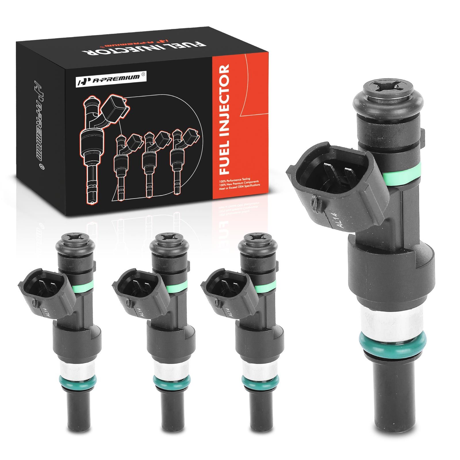 4 Pcs Fuel Injector for 2010 Nissan Versa