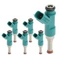 6 Pcs Fuel Injectors for Toyota Camry Avalon Sienna Lexus ES350 RX350 RX450h 3.5L