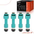 4 Pcs Fuel Injectors with O-rings for Pontiac Vibe 2009-2010 L4 2.4L 2-Blade