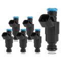 6 Pcs Fuel Injectors for 2006 Jaguar S-Type 3.0L V6