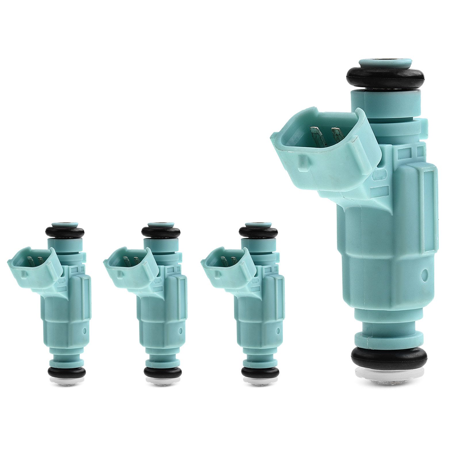 4 Pcs Fuel Injectors for Hyundai Elantra 20062012 Kia Soul Spectra L4