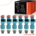 6 Pcs Fuel Injectors for Land Rover LR2 2008-2012 L6 3.2L 2-Blade