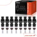 8 Pcs Black Fuel Injectors for BMW M3 2008-2013 4.0L E90 E92 E93