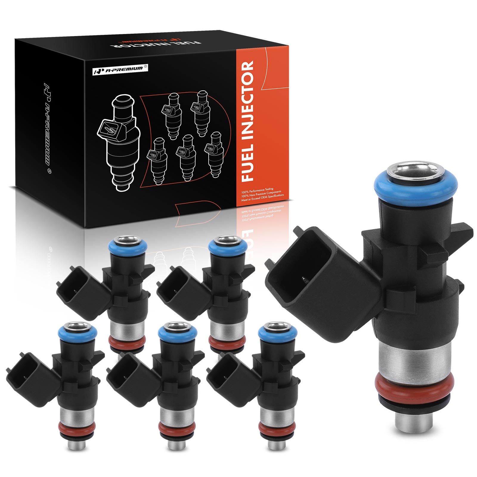 6 Pcs Fuel Injector for Chrysler 200 Town & Country Ram 1500 Dodge Jeep