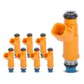 8 Pcs Fuel Injector for 2007 Land Rover Range Rover Sport