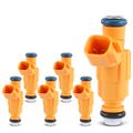 6 Pcs Fuel Injectors for 2006 Saab 9-3 2.8L V6