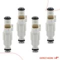 4 Pcs White Fuel Injectors for 2003 Ford Ranger