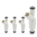 4 Pcs White Fuel Injectors for 2003 Ford Ranger