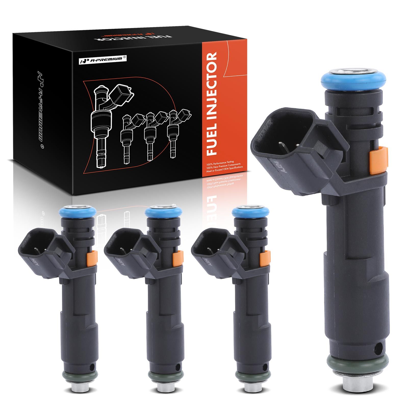 4 Pcs Fuel Injector for 2016 Jeep Renegade 2.4L l4