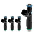 4 Pcs Fuel Injectors for Jeep Cherokee Compass Renegade Chrysler 200 Dodge Dart Ram