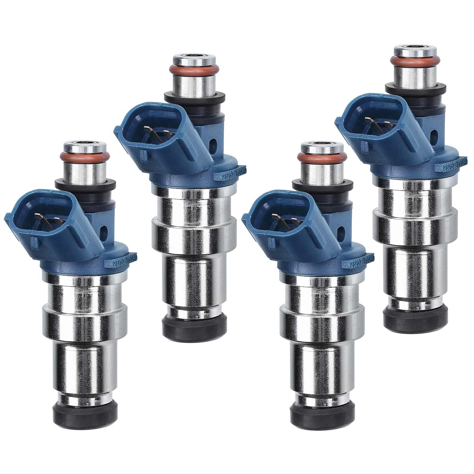 thumbnail interactive-video image 1 of 4x 23250-75040 Fuel Injectors For Toyota Tacoma 2.4L 1995-2000 - Direct Fit Set 1 of 6