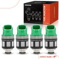 4 Pcs Fuel Injectors for 2001 Nissan Frontier 2.4L l4