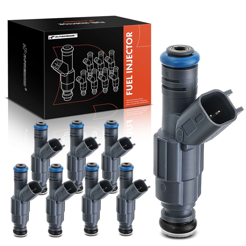 8 Pcs Fuel Injectors for Ford Crown Victoria Lincoln Mercury Grand ...