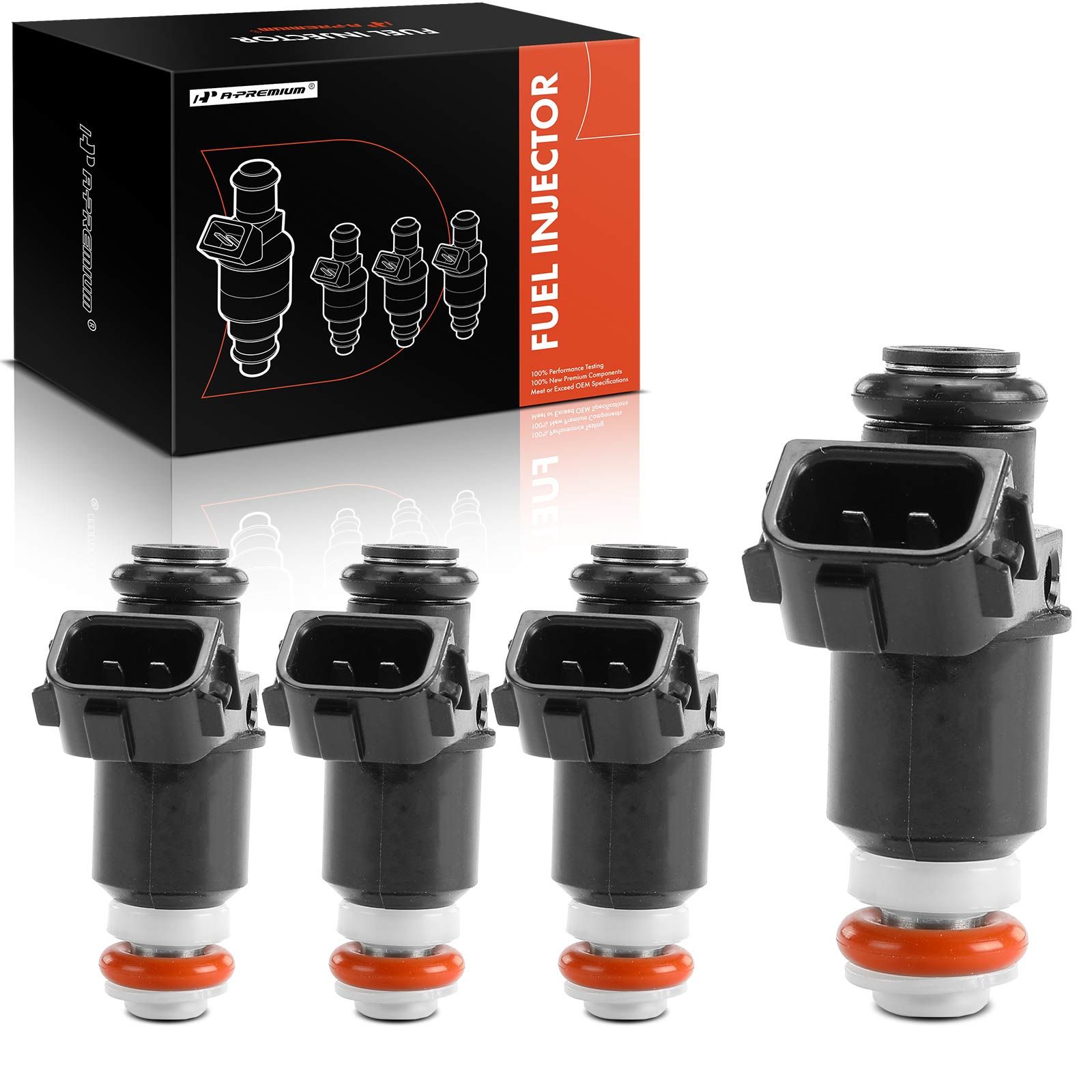 4 Pcs Fuel Injectors for 2005 Honda Civic 1.3L l4