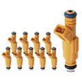 10 Pcs Fuel Injector for 1999 Ford F-350 Super Duty 6.8L V10