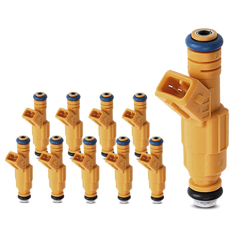 8x Fuel Injectors – Direct Replacement For Ford F-150, F-250, F-350, E-350, E-450, Super Duty 5.4L – OE Spec, Lifetime Warranty