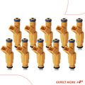 10 Pcs Fuel Injector for 1999 Ford F-350 Super Duty 6.8L V10