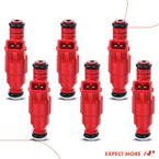 6 Pcs Fuel Injectors for Ford Explorer 1997-1998 Ranger Aerostar 1997 V6 4.0L