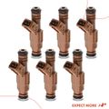 6 Pcs Fuel Injectors for Volvo S80 1999-2005 XC90 2003-2005 2.9L 2.8L