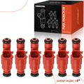 6 Pcs Fuel Injector for 2001 Dodge Ram 1500 3.9L V6