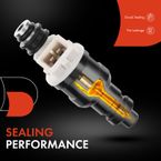 8 Pcs Fuel Injector for Dodge Ram 1500 2000-2003 2500 3500 Dakota Durango V8 5.9L