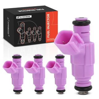 4 Pcs Pink Fuel Injectors for Chrysler PT Cruiser Dodge Neon 2003 2.4L Turbocharged