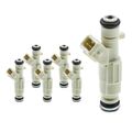 6 Pcs Fuel Injectors for 2001 Porsche Boxster 3.2L H6