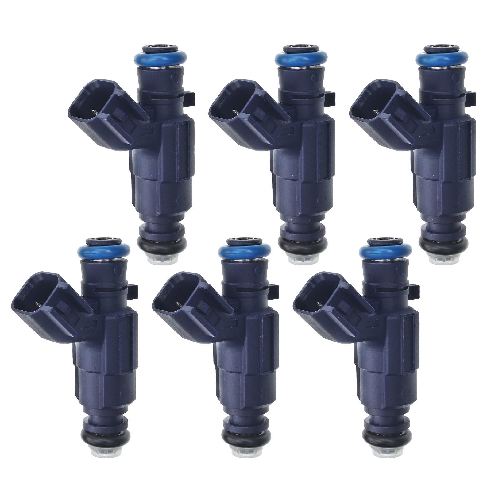 6 Pcs Fuel Injectors for 2009 Cadillac CTS 3.6L V6