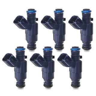 6 Pcs Fuel Injectors for Chevrolet Malibu Equinox Cadillac CTS SRX Pontiac G8 3.6L