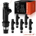 6 Pcs Black Fuel Injectors for Honda Passport 98-02 Acura SLX Isuzu Rodeo Trooper