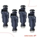 4 Pcs Fuel Injectors for Audi A4 Quattro Volkswagen Passat L4 1.8L