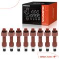 8 Pcs Fuel Injectors for Toyota Tundra 4Runner Sequoia 2005-2009 Lexus GX470 V8 4.7L