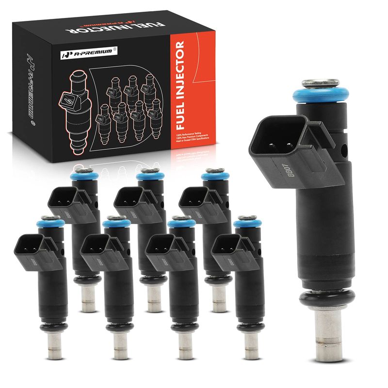 8 Pcs Fuel Injector for Dodge Dakota Durango Jeep Commander Ram 1500 Chrysler 300 APremium