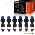 6 Pcs Fuel Injectors for 2017 Nissan Frontier 4.0L V6