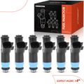 6 Pcs Fuel Injectors for 2006 Ford Freestyle