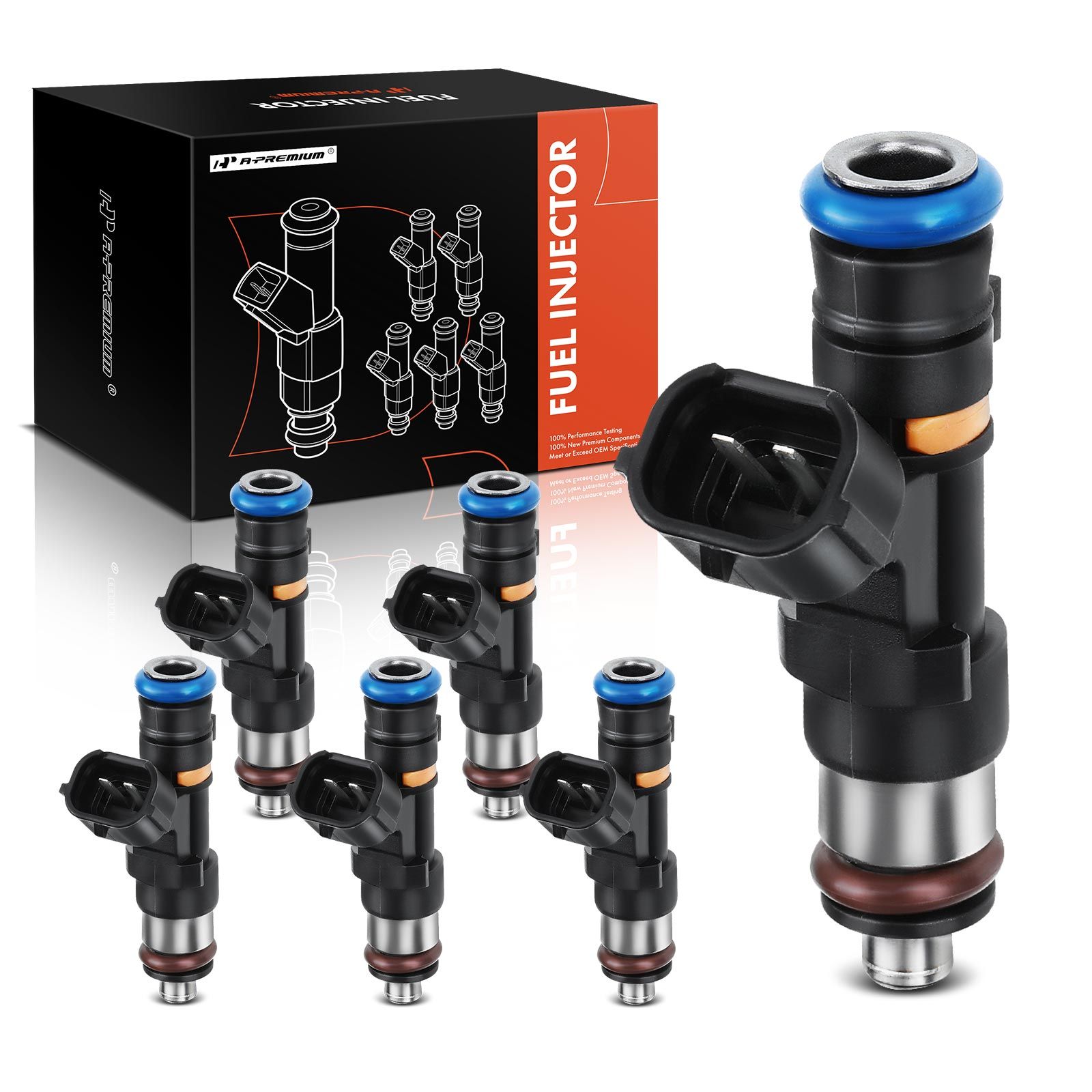 6 Pcs Fuel Injectors for 2006 Nissan Murano