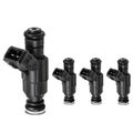 4 Pcs Fuel Injectors for Audi TT Volkswagen Golf Beetle Jetta L4 1.8L Turbo