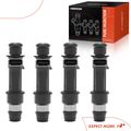 4 Pcs Fuel Injectors for Isuzu Amigo 1998-2000 Rodeo 1998-2003 Rodeo Sport 2001-2003