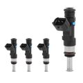 4 Pcs Black Fuel Injectors for 2013 Mitsubishi Outlander 2.4L l4