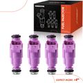 4 Pcs Fuel Injectors for 2010 Hyundai Accent 1.6L l4