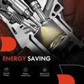 Fuel Injector Assembly with Bracket for Chevy Silverado GMC Sierra 1500 Isuzu