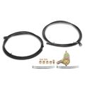 2 Pcs Fuel Line Kit for 2010 Chevrolet Cobalt 2.2L l4