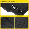 5 Pcs Front & Rear Black Floor Mats Liners for 2007 Mitsubishi Outlander