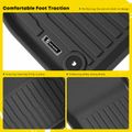 3 Pcs Front & Rear Black TPE textured Floor Mats Liners for 2021 Audi SQ5