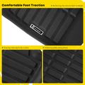 3 Pcs Front & Rear Black Floor Mats Liners for 2013 BMW X3